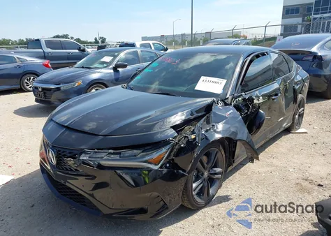 2023 Acura Integra A-Spec Technology из США, поврежденный, VIN 19UDE4H62PA016550